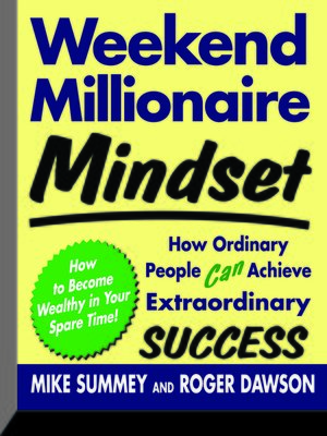 cover image of Weekend Millionaire Mindset